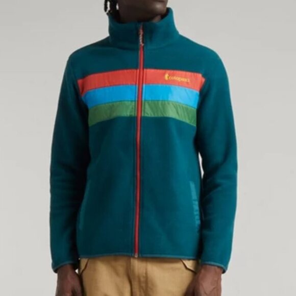 Cotopaxi Teca Fleece Jacket Men’s XXL Green Sequoia Full Zip Mid Layer - Picture 8 of 8